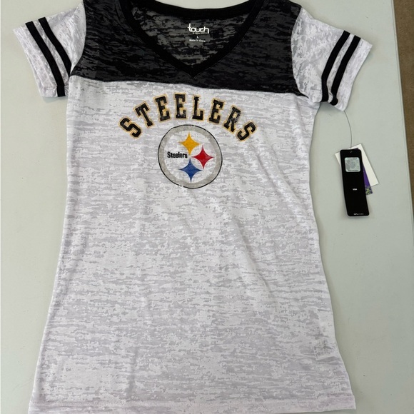 Touch by Alyssa Milano Tops - Touch by Alyssa Milano Gray Fitted Short Sleeve Tee